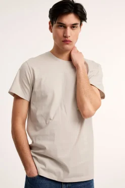 Regular t-shirt i bomull