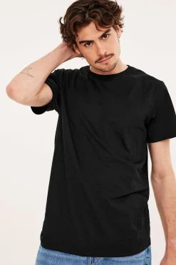 Regular t-shirt i bomull