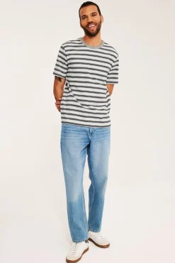 Regular t-shirt i bomull
