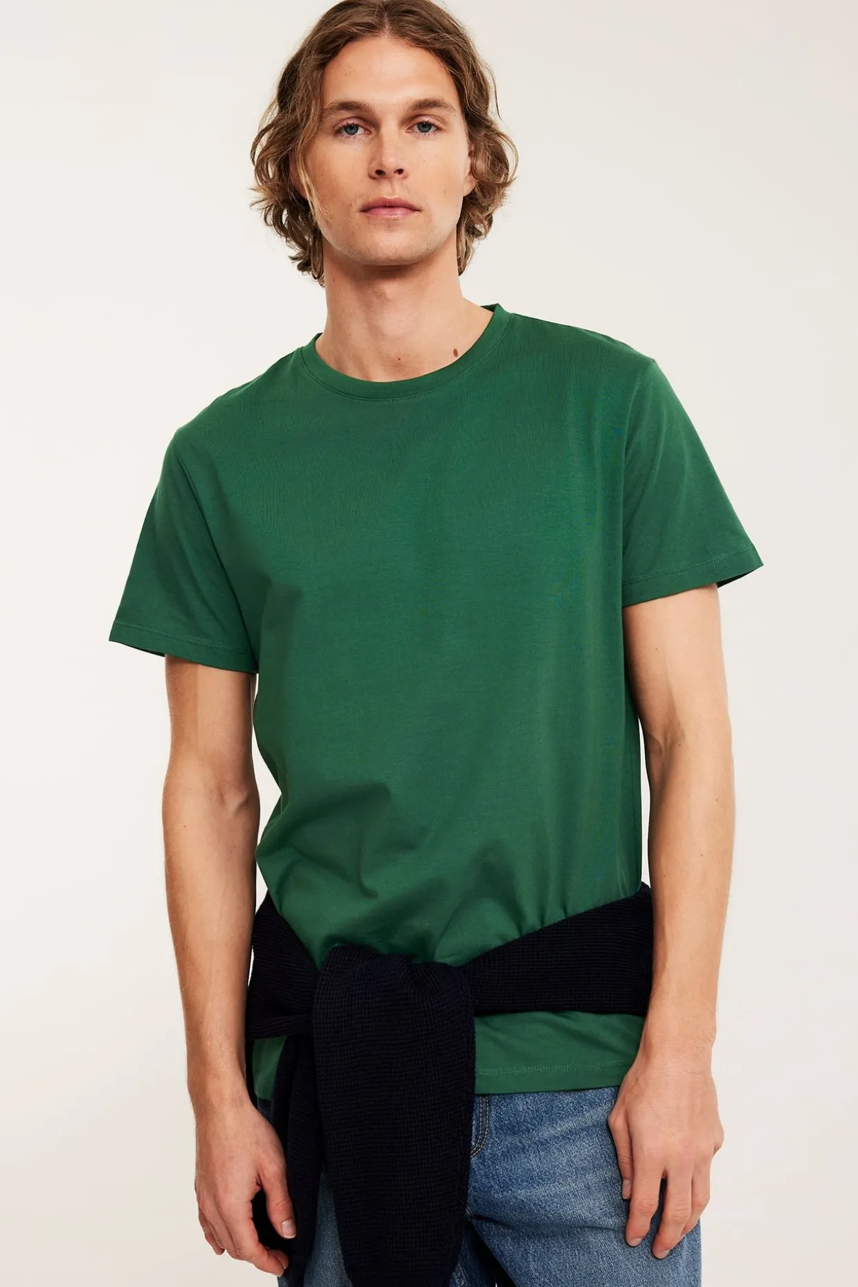 Regular t-shirt i bomull