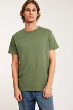 Regular t-shirt i bomull