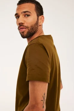 Regular t-shirt i bomull