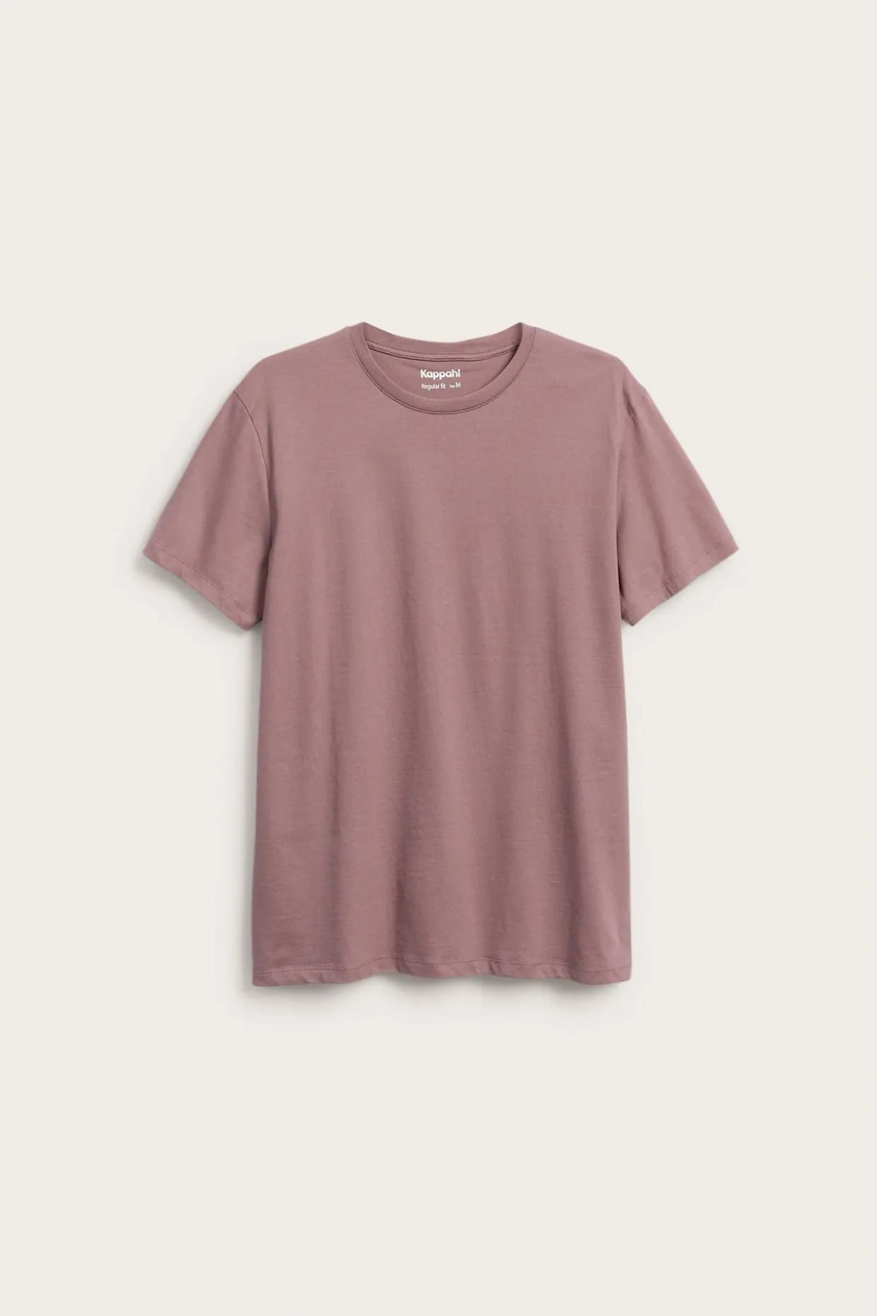 Regular t-shirt i bomull