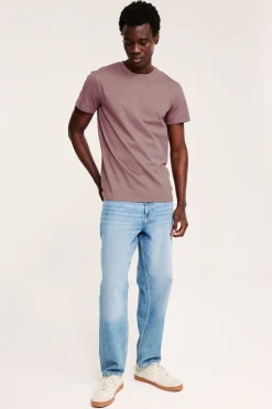 Regular t-shirt i bomull
