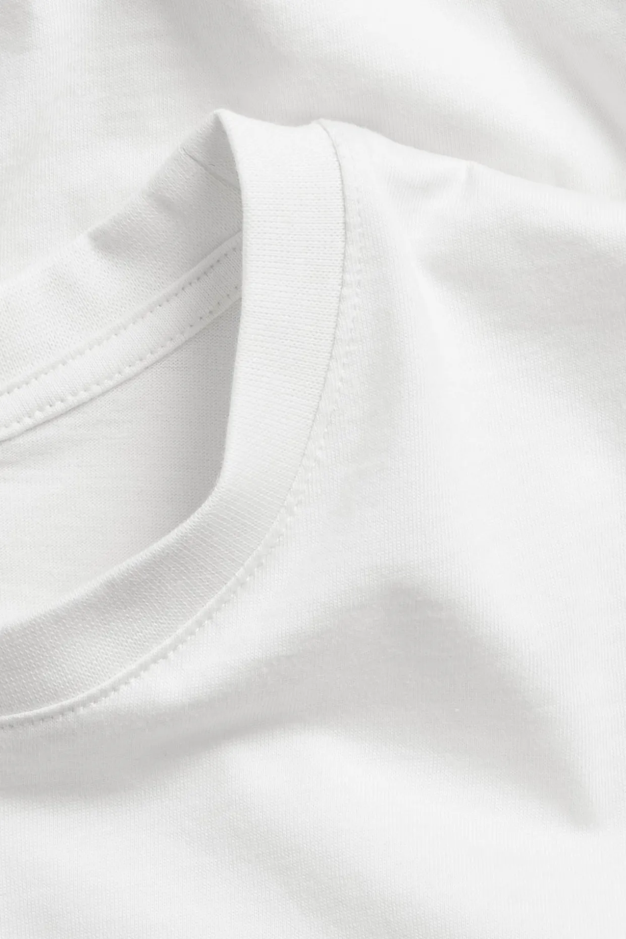 Regular t-shirt i bomull