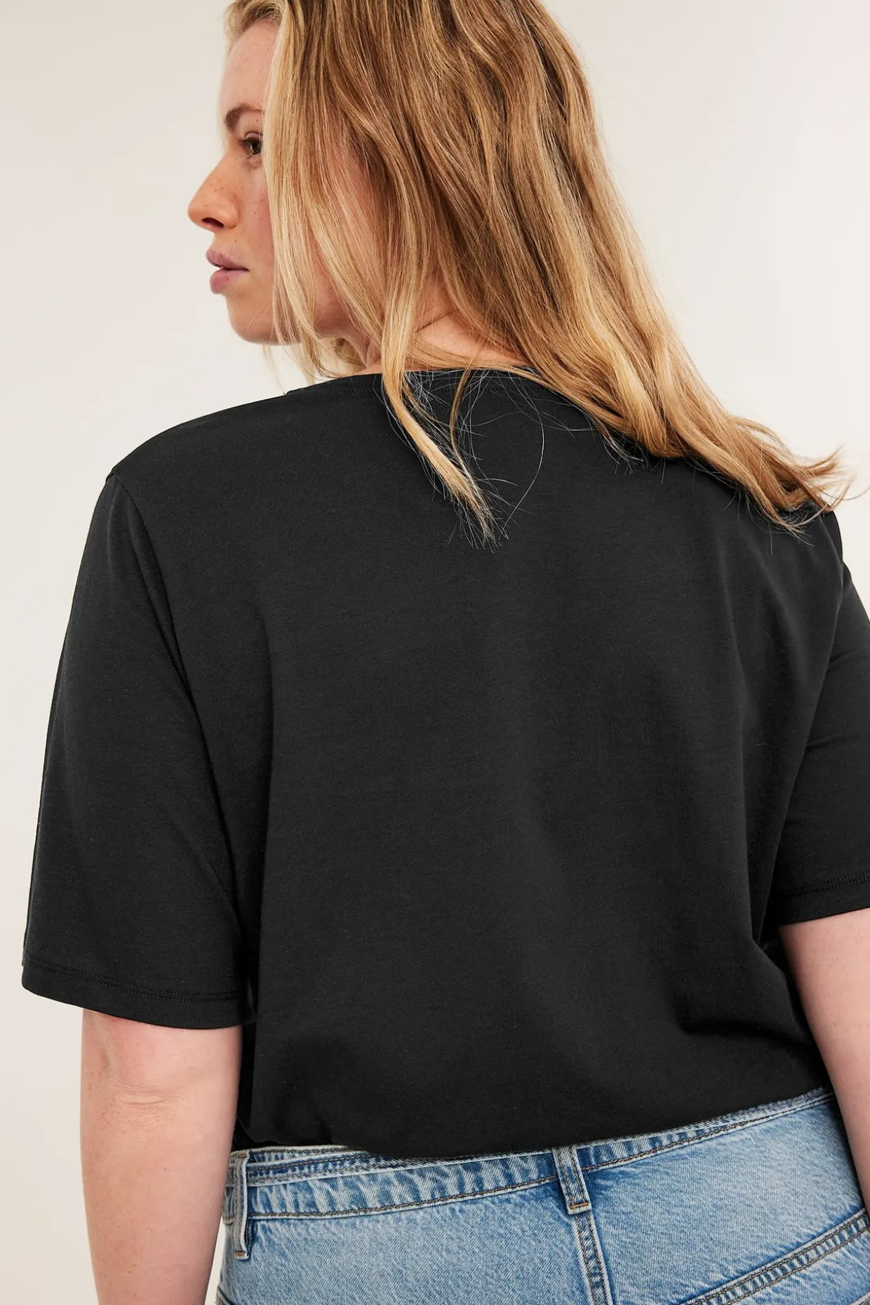 Regular t-shirt i bomull