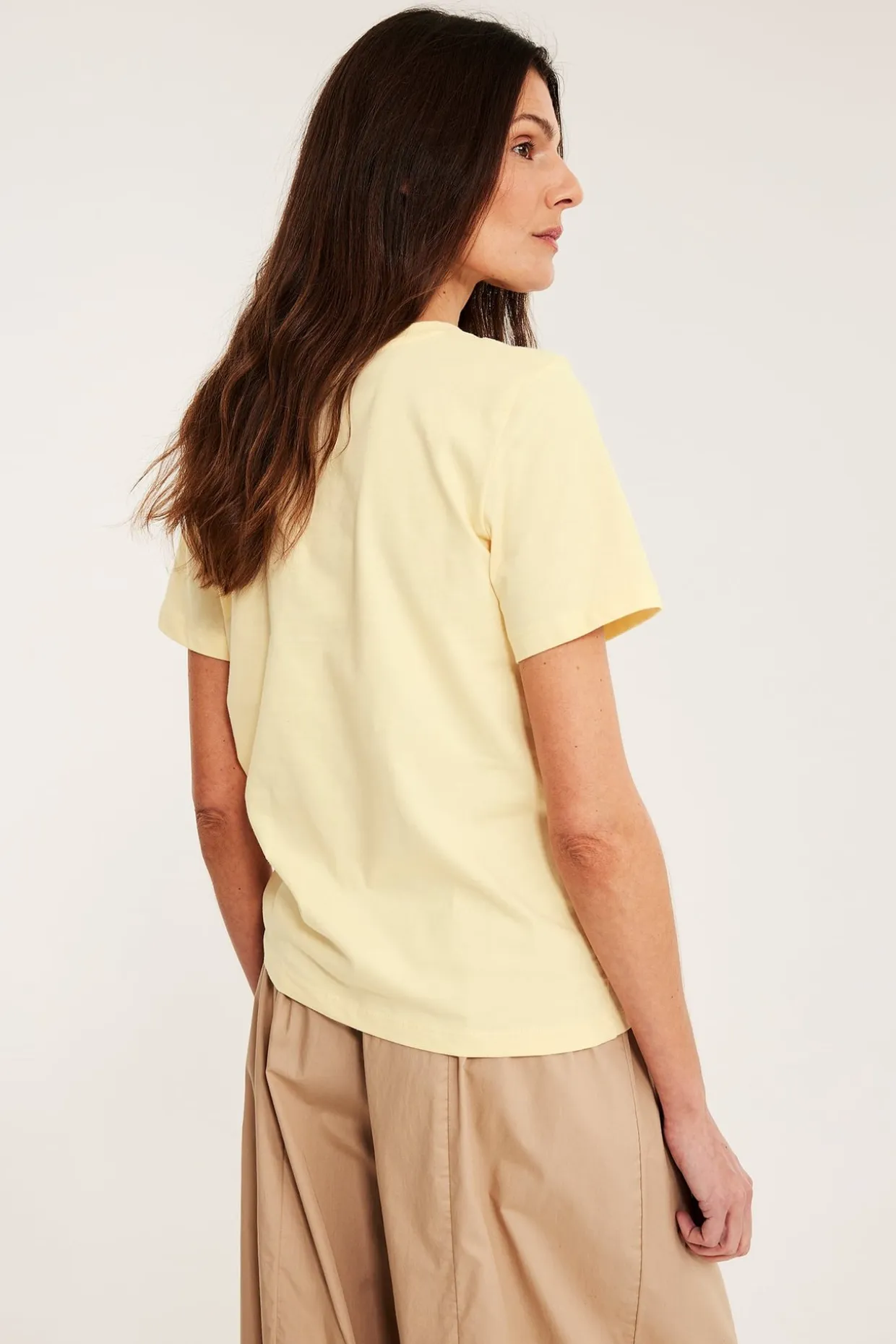 Regular t-shirt i bomull