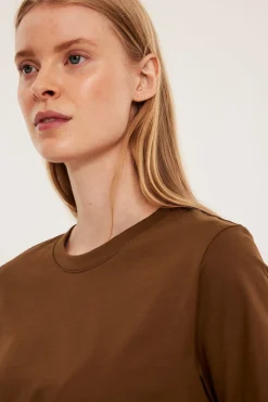 Regular t-shirt i bomull