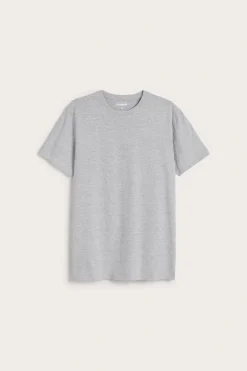 Regular t-shirt i bomullsmix
