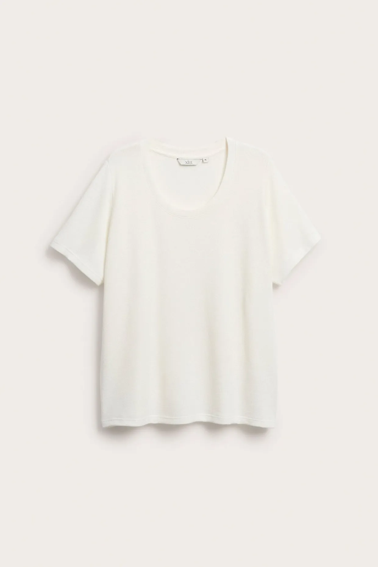 Regular t-shirt i viskosmix