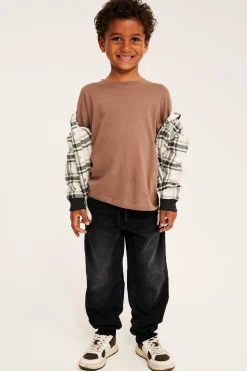 Relaxed jeans jogger denim