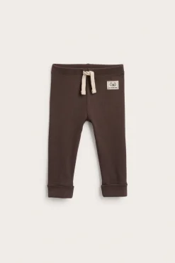 Ribbade babyleggings