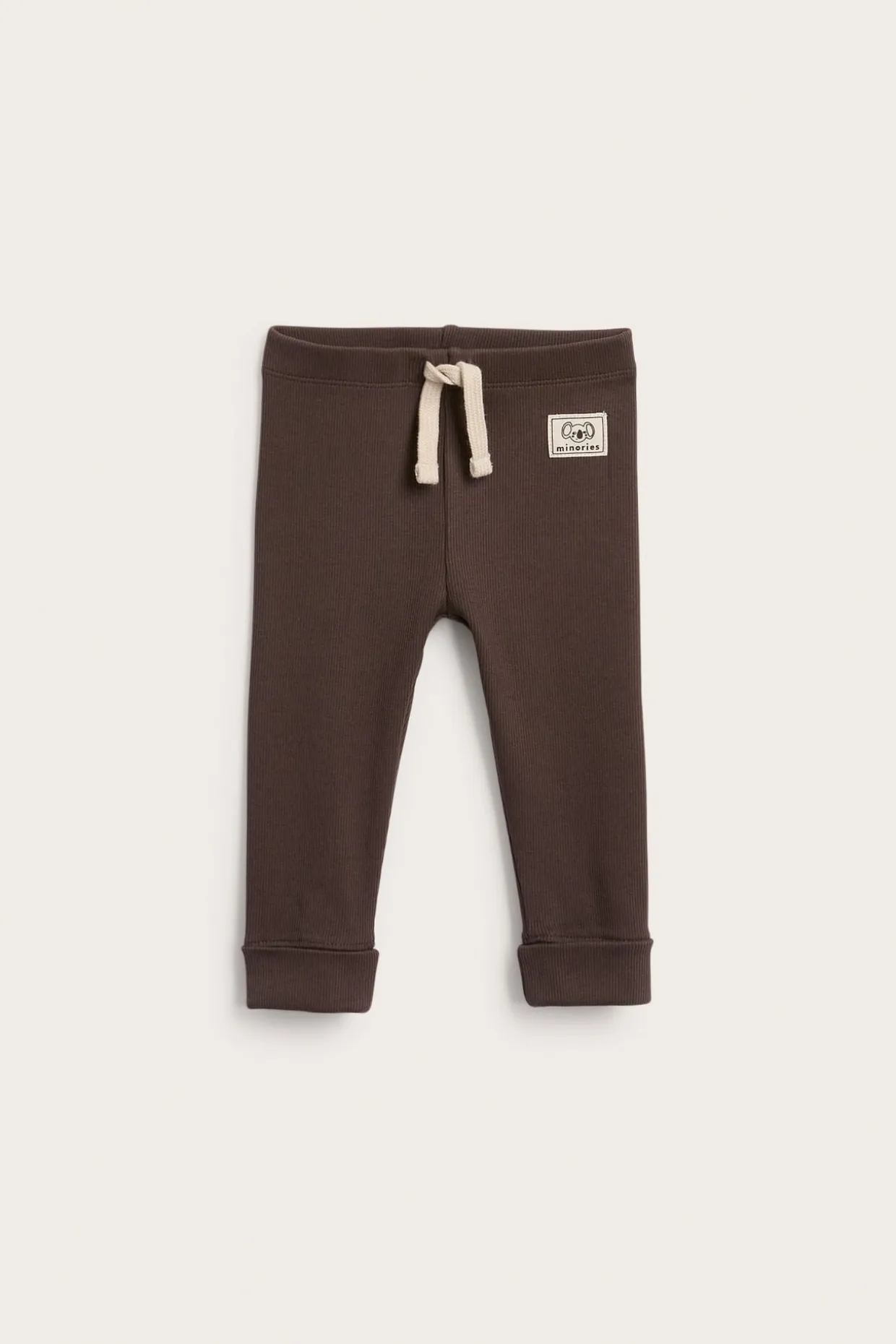 Ribbade babyleggings