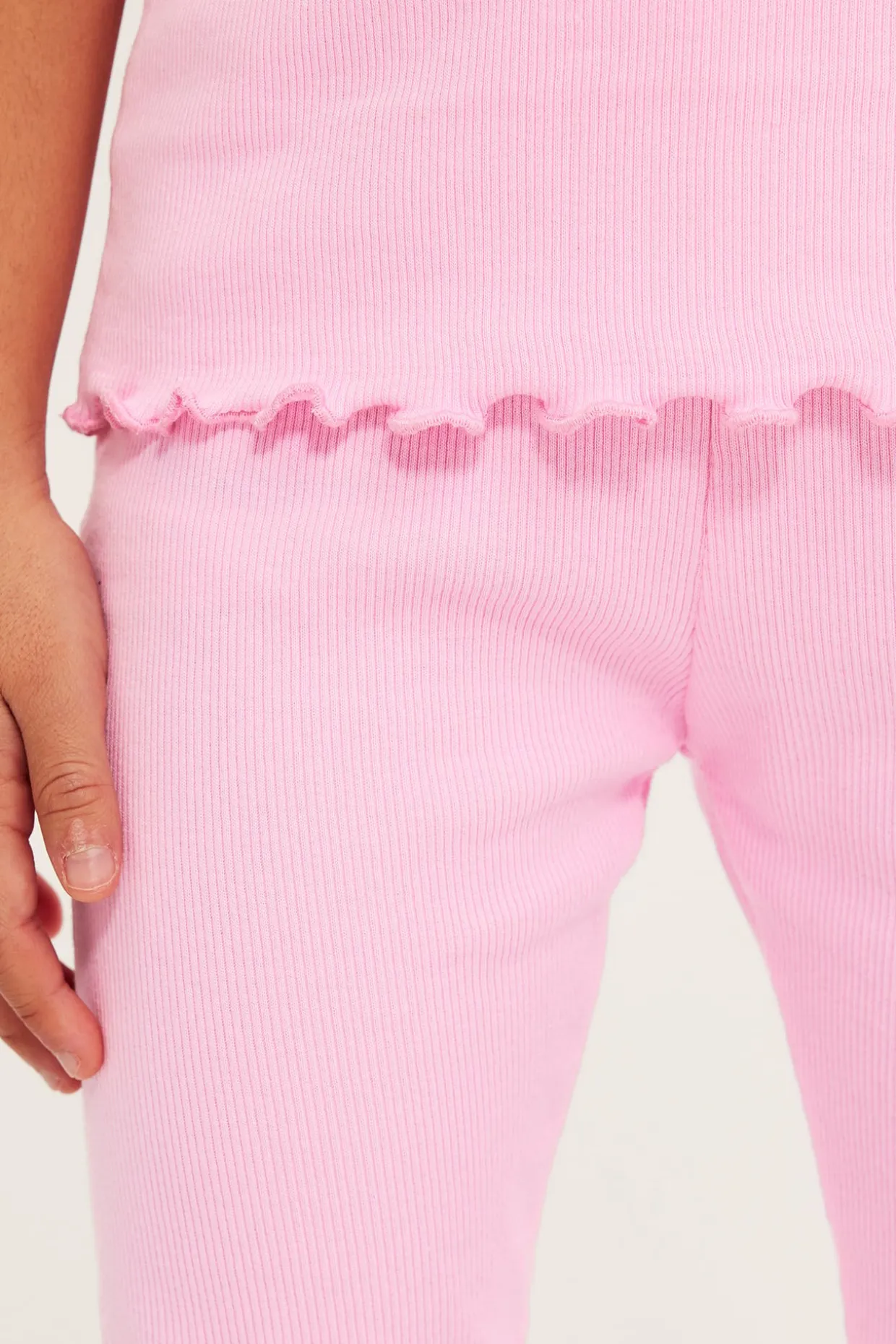 Ribbade leggings