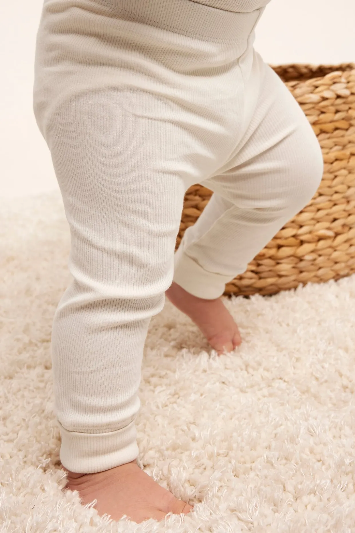 Ribbade leggings
