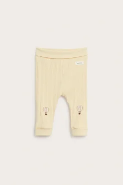 Ribbade leggings med luftballonger