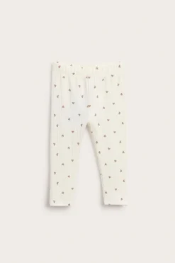 Ribbade och mönstrade leggings