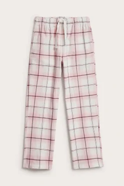Rutiga pyjamasbyxor i flanell