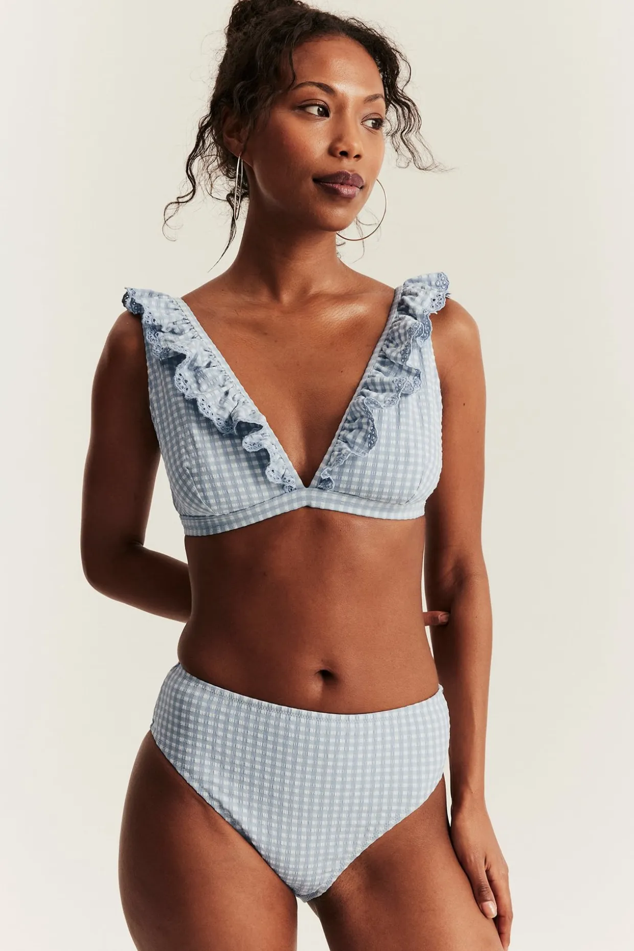 Rutig bikinitopp Newbie Woman