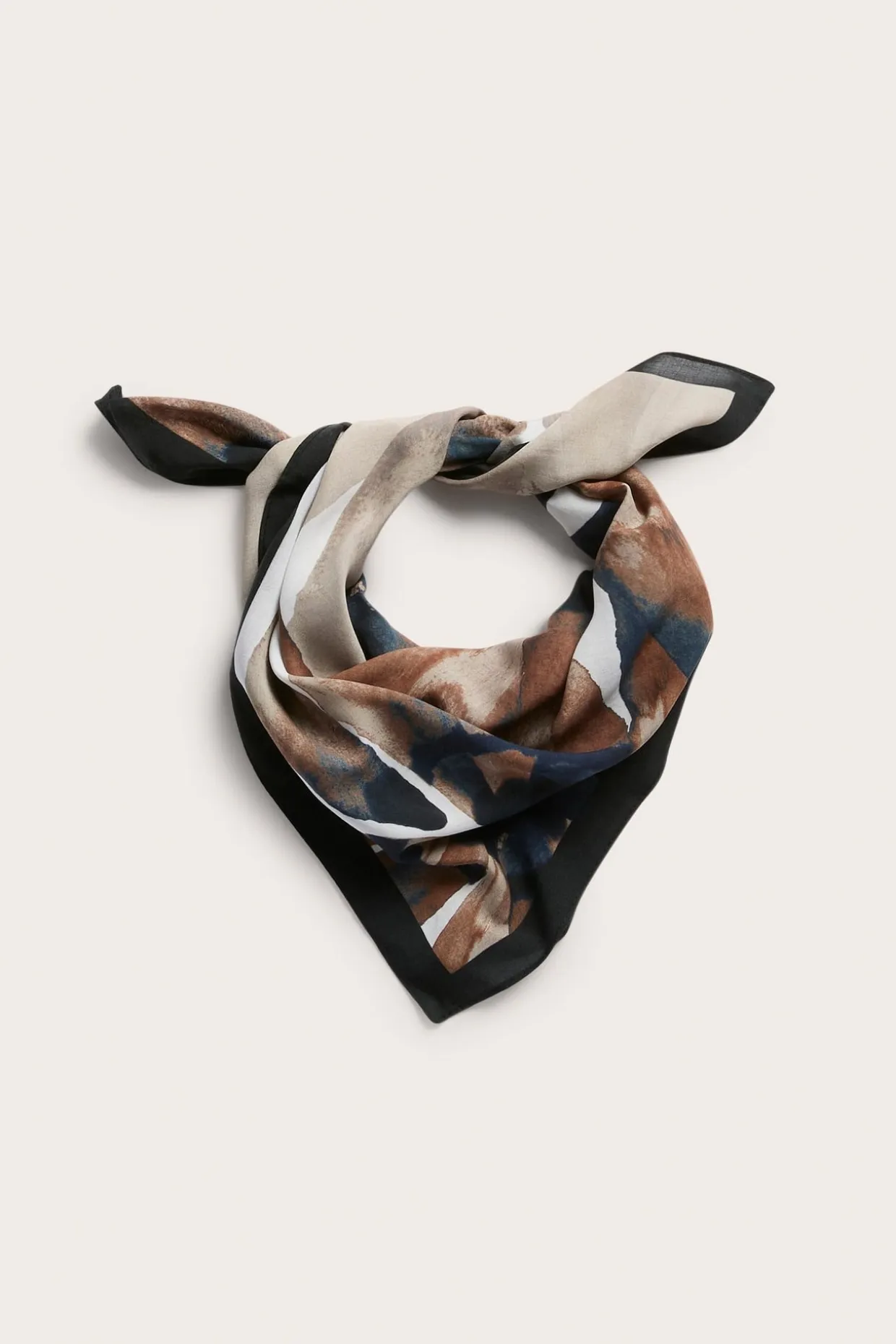 Scarf med print