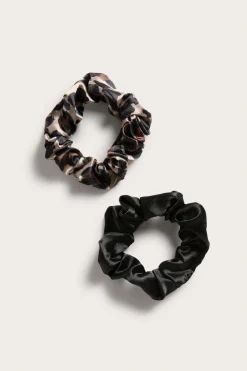Scrunchie i satin 2-pack