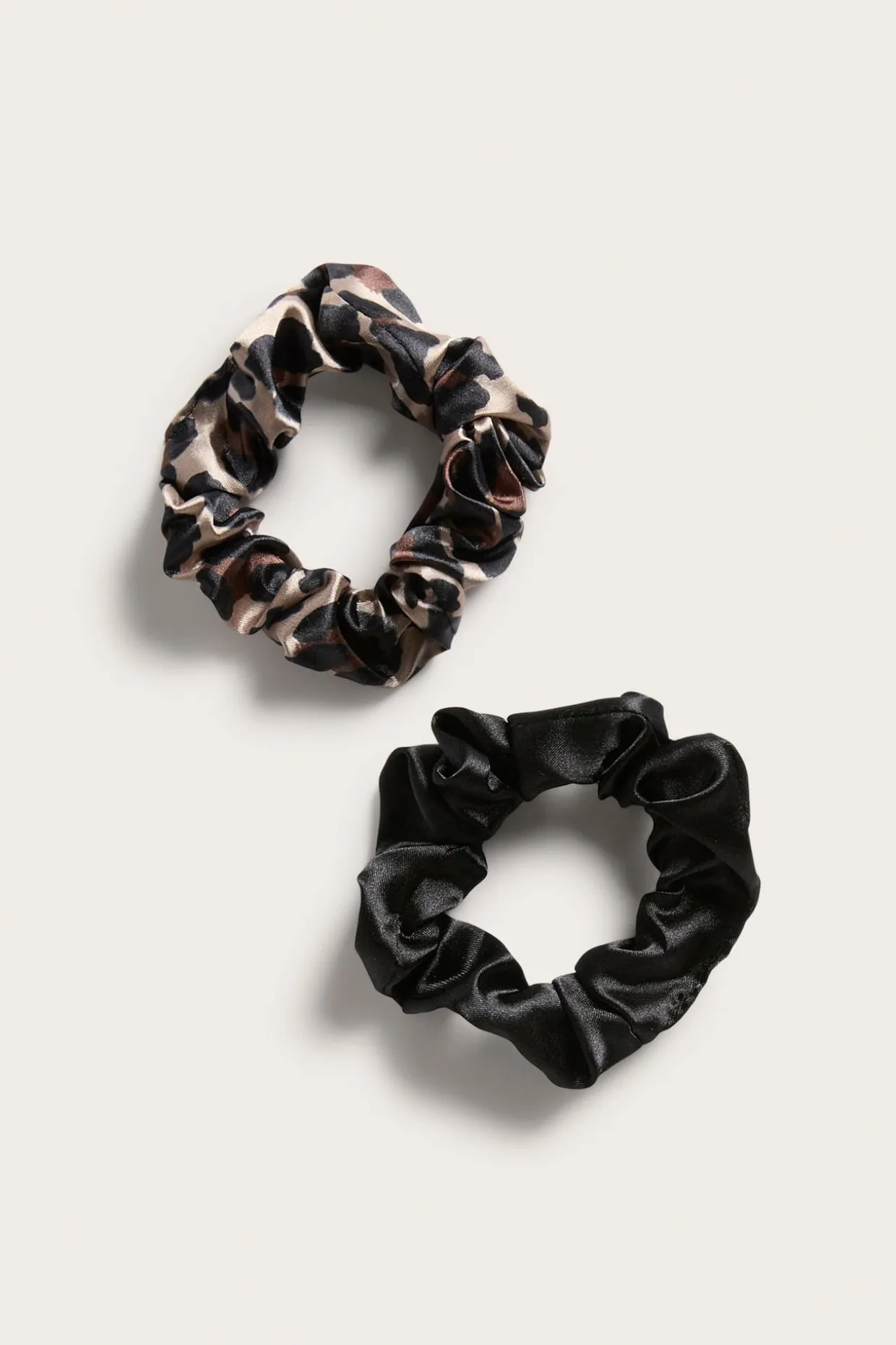 Scrunchie i satin 2-pack
