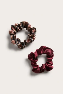 Scrunchie i satin 2-pack