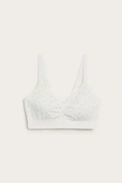 Seamless bh med spetsdetaljer