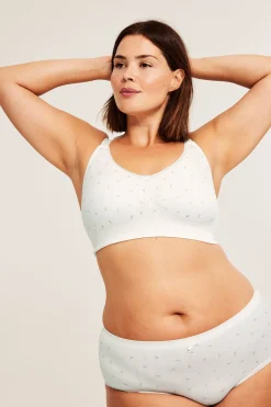 Seamless bh med spetsdetaljer