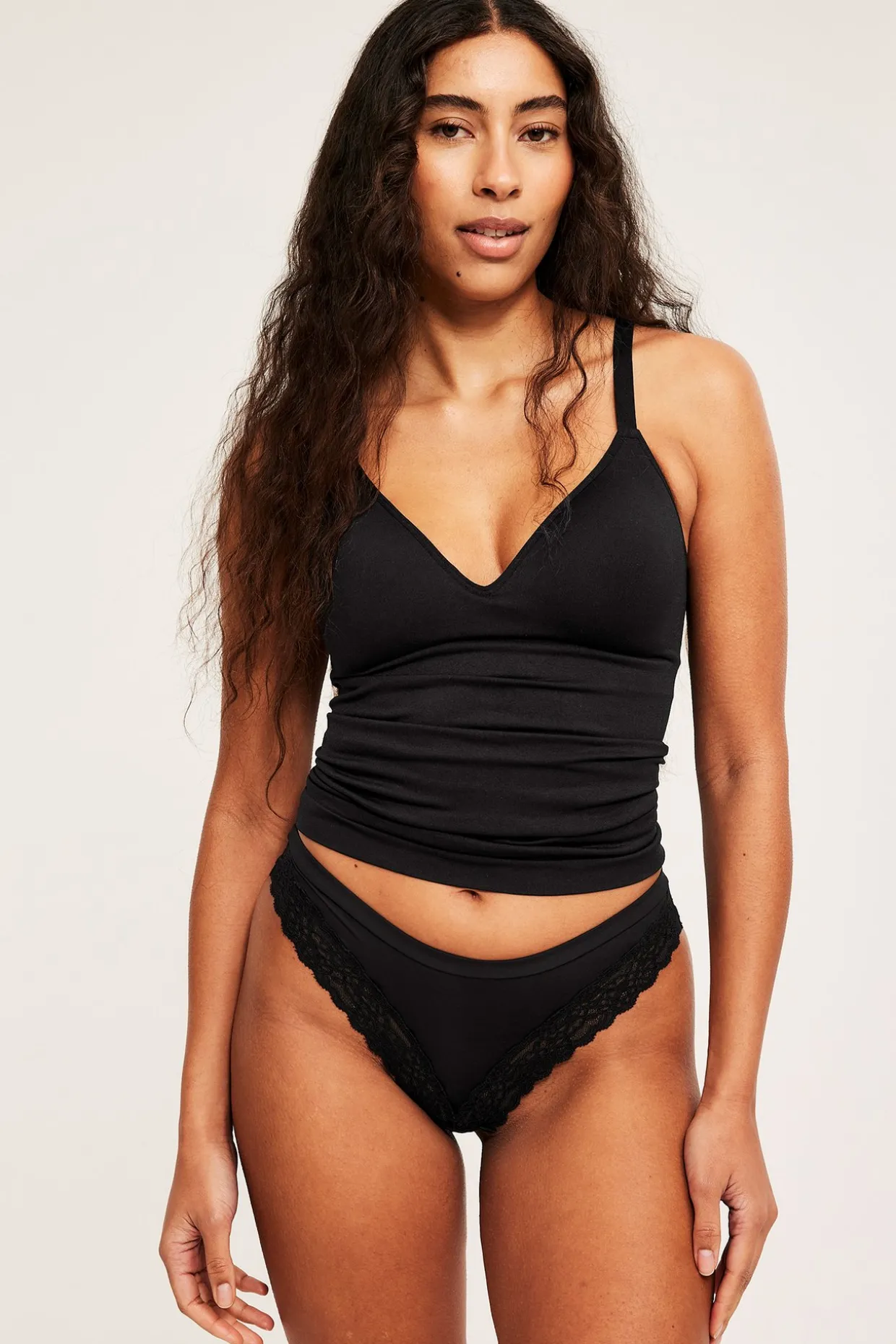 Seamless linne med inbyggd bh