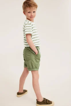Shorts i bomullstwill