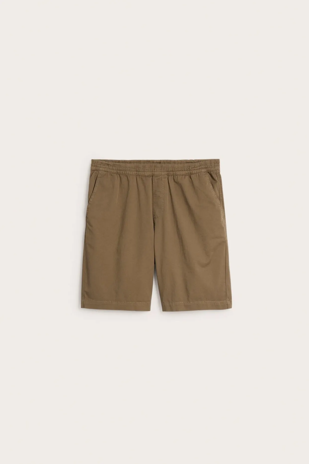Shorts i bomullstwill loose fit
