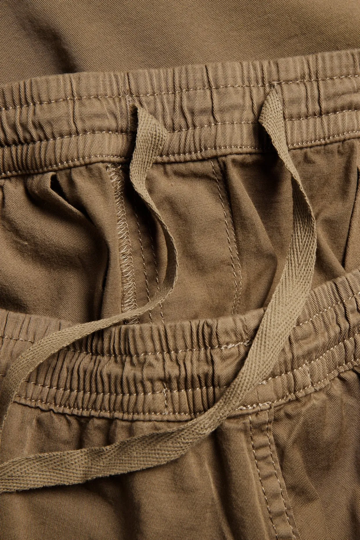 Shorts i bomullstwill loose fit