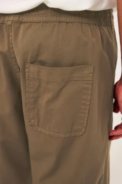 Shorts i bomullstwill loose fit