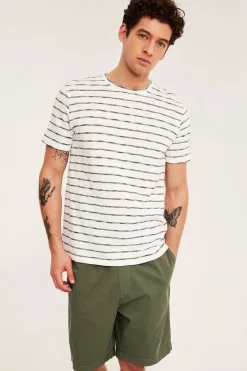 Shorts i bomullstwill loose fit