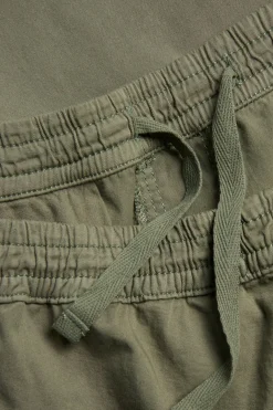Shorts i bomullstwill loose fit