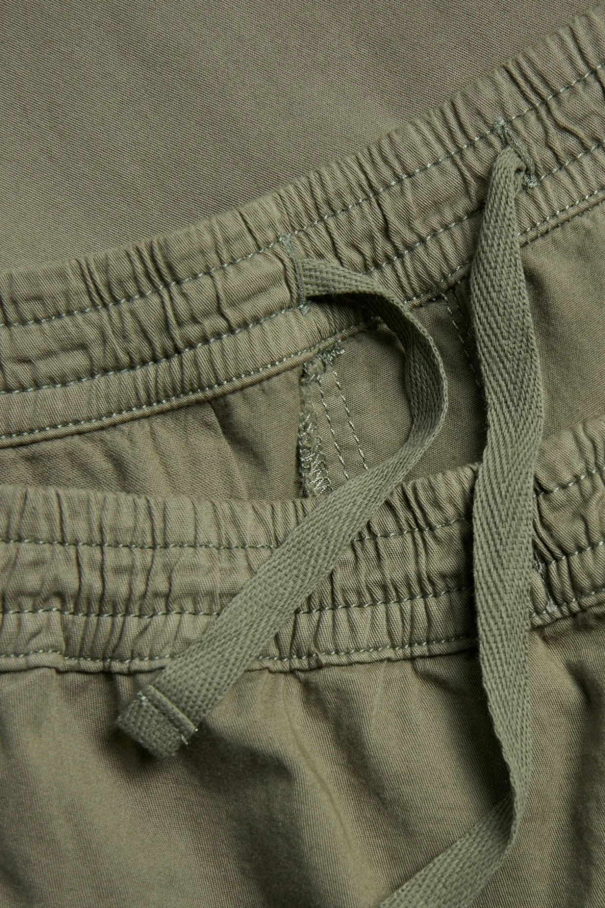 Shorts i bomullstwill loose fit