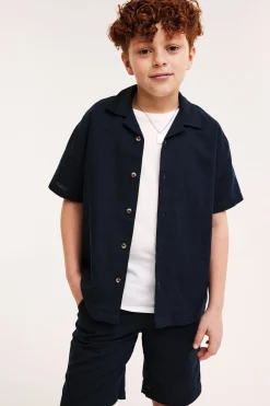 Shorts i linnemix
