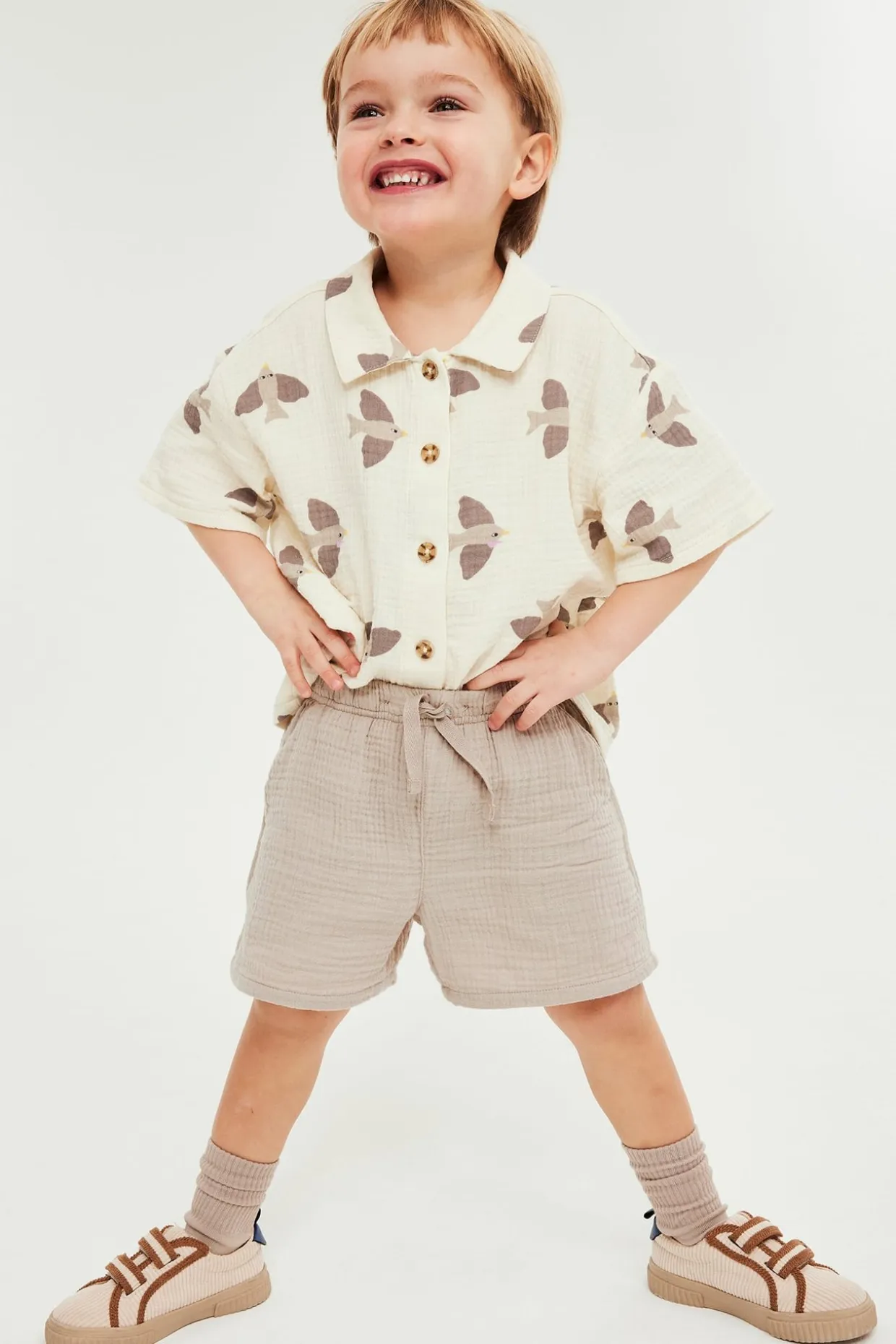 Shorts i muslin