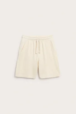 Shorts i våfflad bomull