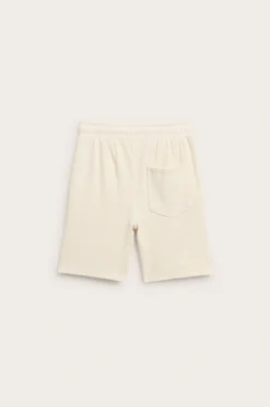 Shorts i våfflad bomull