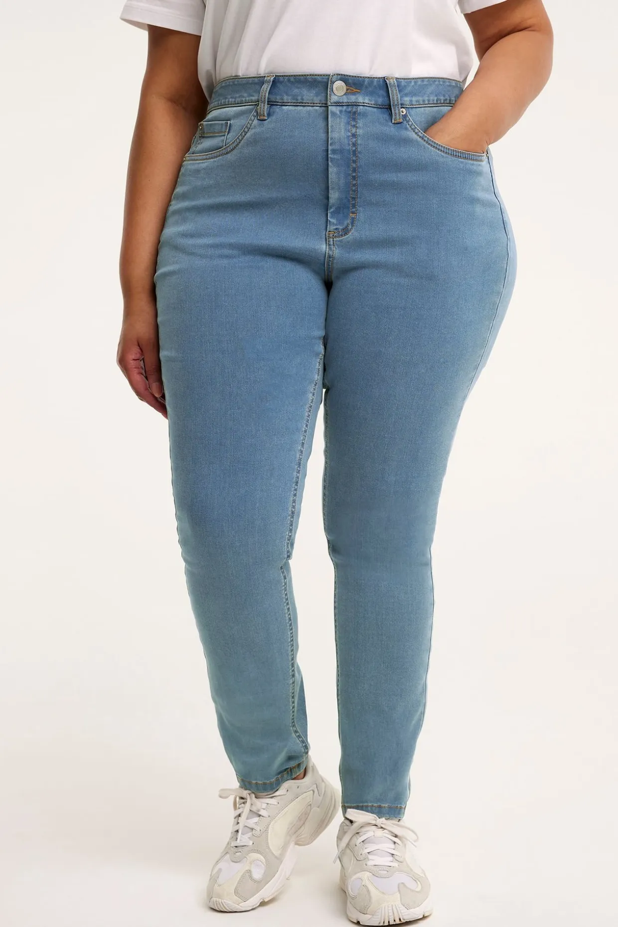 Slim jeans high waist