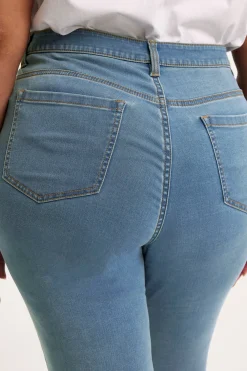 Slim jeans high waist