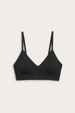 Soft ribbad seamless bh