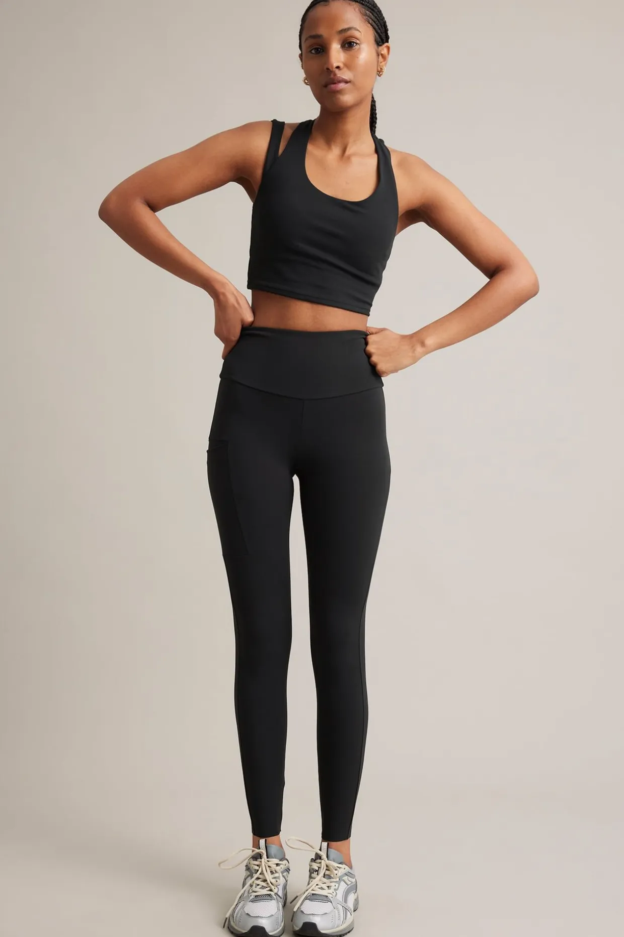 Sport-topp i mjuk stretchjersey