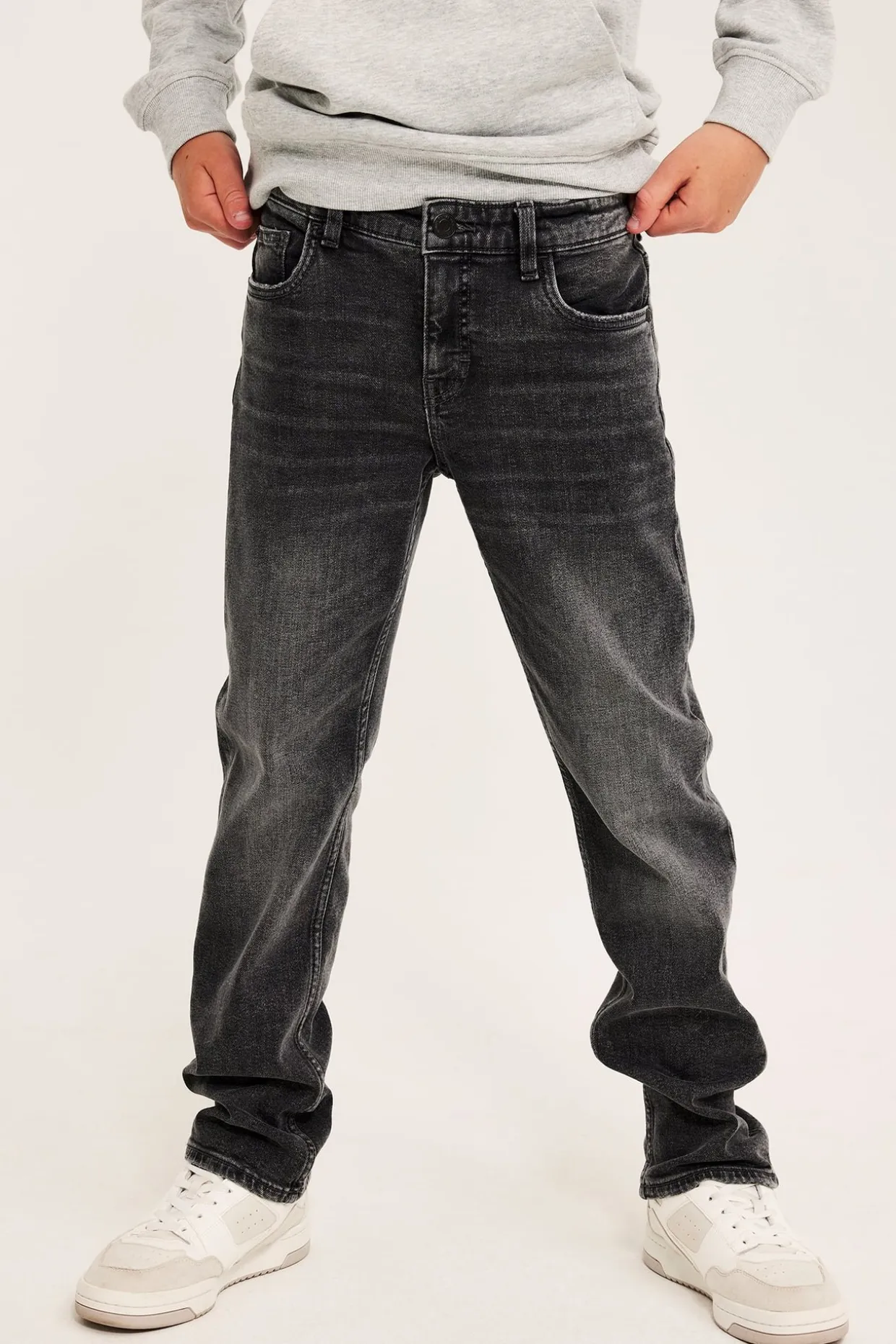 Straight jeans mid waist