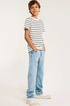 Straight jeans mid waist