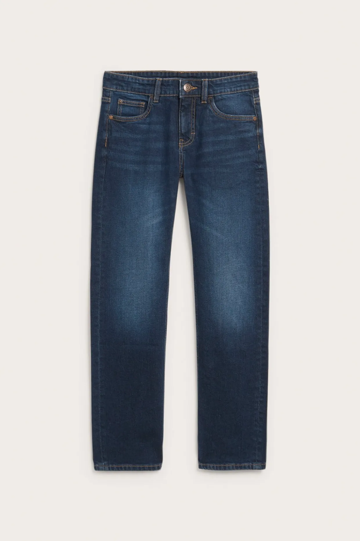 Straight jeans mid waist