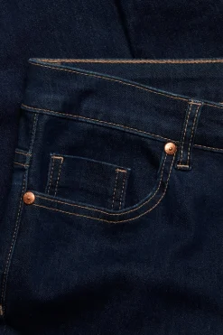 Straight jeans mid waist long leg