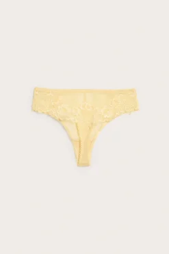 Stringtrosa med spetsdetaljer